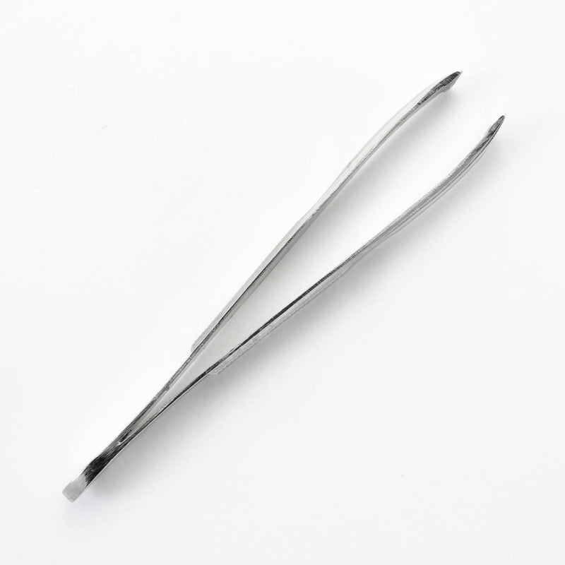 [Australia] - Refine Tweezers Slant Tip, silver, 3 Count 