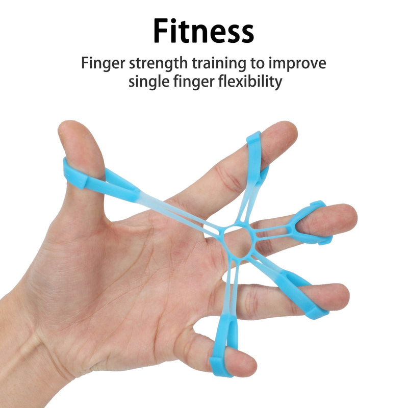 [Australia] - Fanwer Finger Strengthener & Finger Stretcher Hand Extensor Exerciser Set for Arthritis Carpal Tunnel Exercise to Improve Grips Performance for Elderly (3 Levels) 