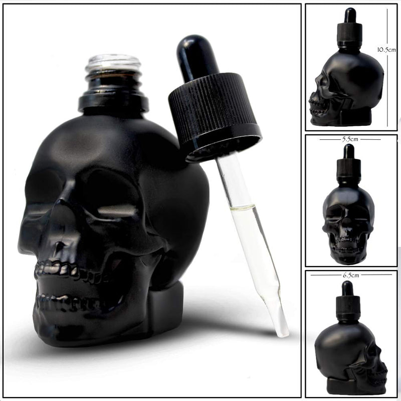 [Australia] - Beard Club - Beard Oil - Black Skull Bay Rum - Beard Oil for Men - Beard Care - Beard Softener for Men - Beard Conditioner for Men 