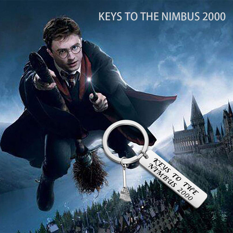 [Australia] - MAOFAED Potter Gift Broomstick Gift Keys to The Nimbus 2000 