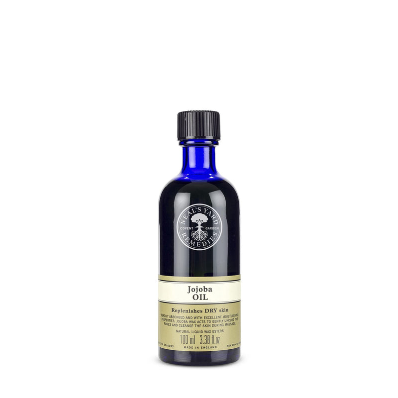 [Australia] - Neal�s Yard Remedies Jojoba Oil | Jojoba Oil for Hair | Jojoba Oil for Face | Softening and Conditioning Oil for Hair and Body | Jojoba Oil Organic | Vegan | 100ml 
