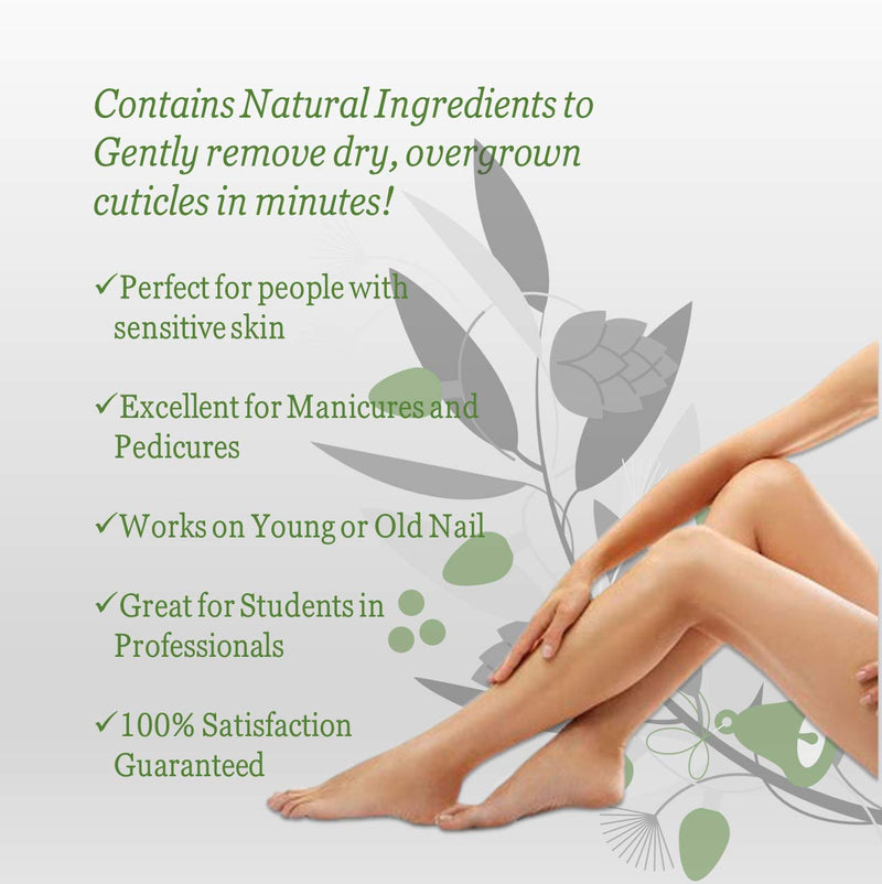 [Australia] - Mia Secret Cuticle Softener & Remover - Quick Easy Safe - 6 oz Cuticle Dissolver Cream for Hand or Foot Nails - Removes Cuticles Safely and Softens the Edge - Excellent for Manicures and Pedicures 