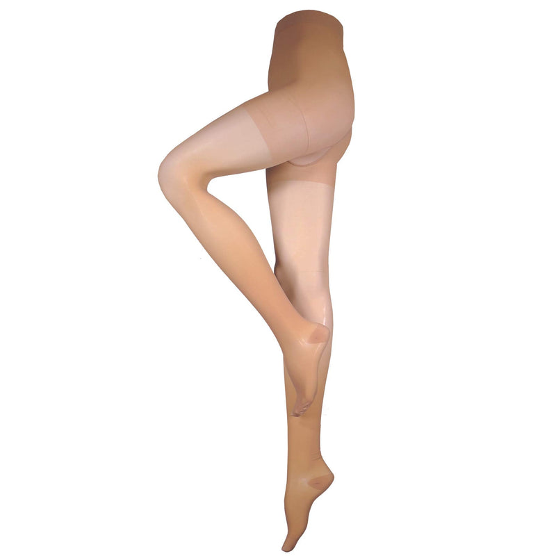 [Australia] - Truform Sheer Compression Pantyhose, 20-30 mmHg, Women's Shaping Tights, 20 Denier, Beige, Medium 