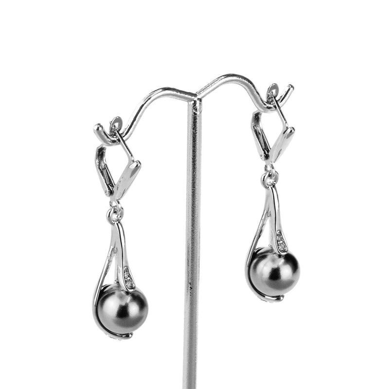 [Australia] - MOOCA 4 Pcs Set Acrylic Earring Display Stand Acrylic Earrings Holder, Countertop Earrings Display, T Stand Showcase Jewelry Display, Acrylic Jewelry Earrings Stand 