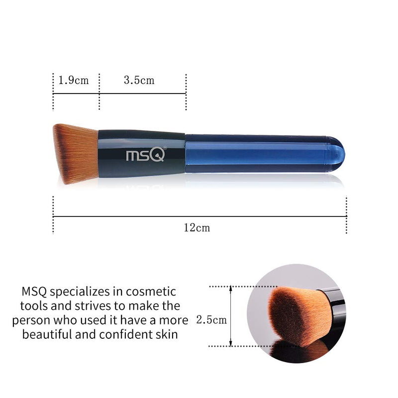 [Australia] - Foundation Brush Angled MSQ Makeup Brush Face Brush - Perfect for Blending Liquid, Cream, Concealer -Premium Quality Synthetic Dense Bristles 