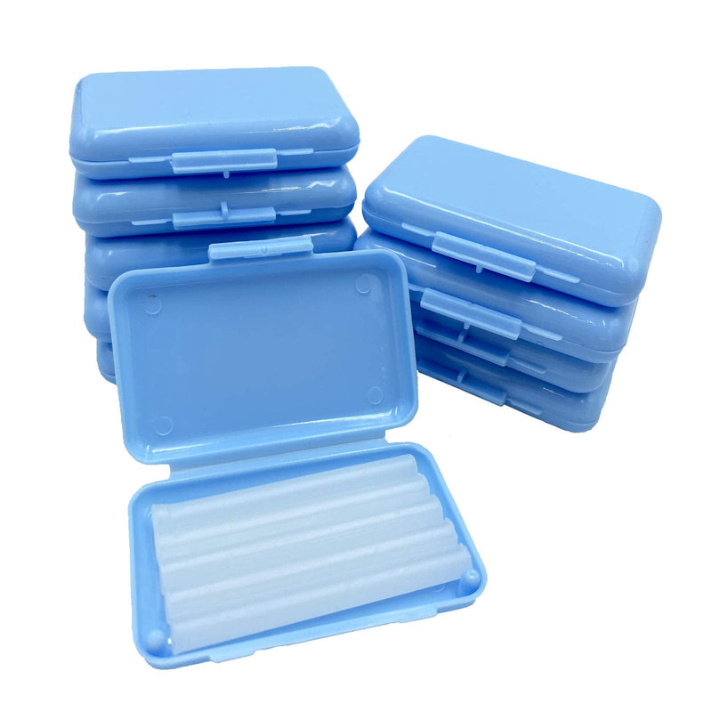 [Australia] - Orthodontic Wax for Braces, HRASY 10 Pack Dental Wax Brace Wearer Wax for Relieving Irritation and Pain, Blue Mint Flavor 
