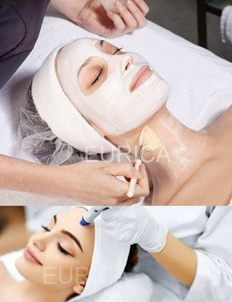 [Australia] - Spa Headband Hair Wrap EUICAE Sweat Headband Head Wrap Hair Towel Wrap Non-slip Stretchable Washable Makeup Headband for Face Wash Facial Treatment Sport Fits All White (White) 
