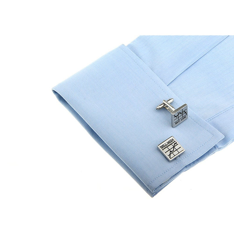 [Australia] - Stock Market Buy Low Sell High Financial Consultant Investment Banking Cufflinks 