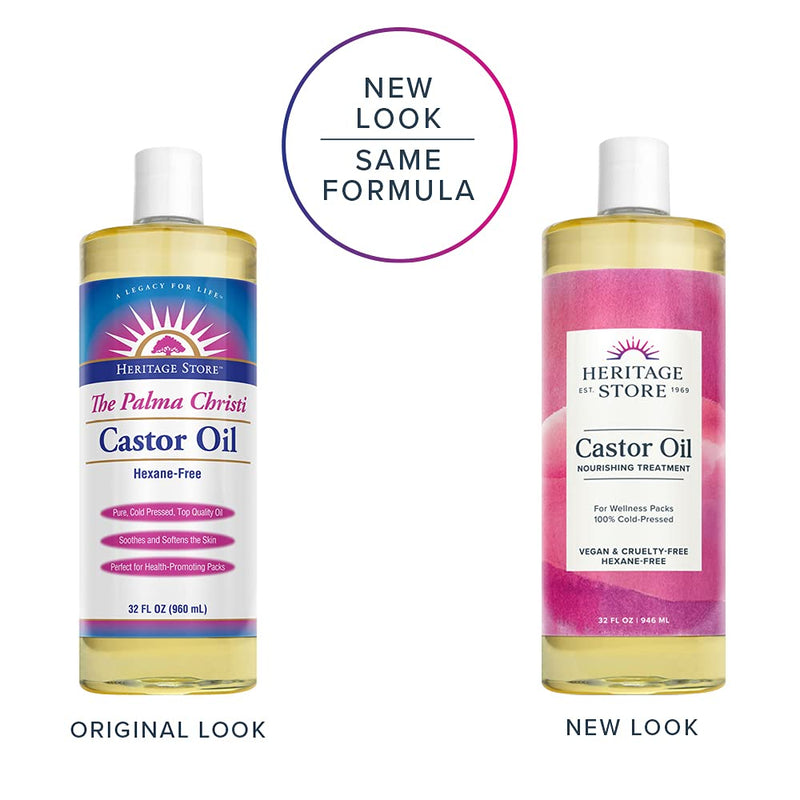 [Australia] - Heritage Store Castor Oil, 32 Ounce 