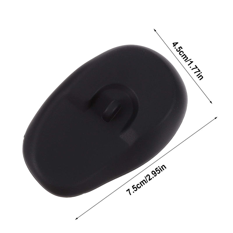 [Australia] - Lurrose 6pc Silicone Ear Cover Protector Shield Hairdressing Dye Coloring Bathing Spa Shower Caps Waterproof Ear Protection Random Color 