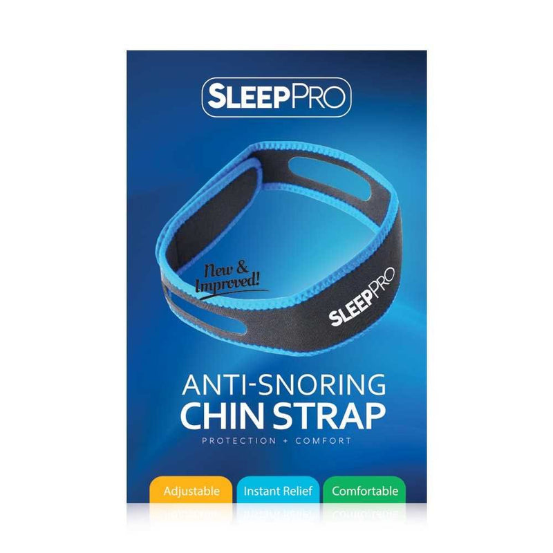 [Australia] - SleepPro™ Anti Snoring Chin Strap - Sleep Aid that Stops Snoring & Ease Breathing - Effective Snore Relief - Snore Stopper Jaw Support - Natural, Comfortable & Adjustable 