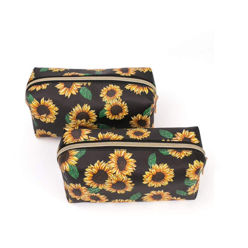 [Australia] - Makeup Bags,Travel Cosmetic Bags Brush Pouch Toiletry Wash Bag Portable Travel Make up Case for Women and Girls (Daisy) Daisy 