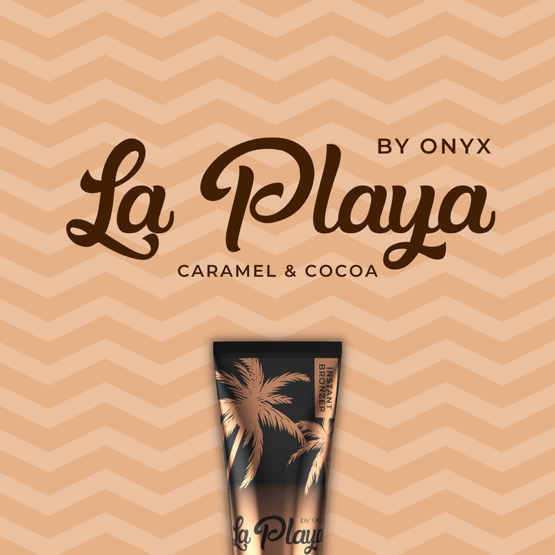 [Australia] - Onyx La Playa Instant Bronzer - Not a Self-Tanner - Tinted Moisturizer for Glowing Skin - Face Tanner - Browning Lotion for Indoor Outdoor 