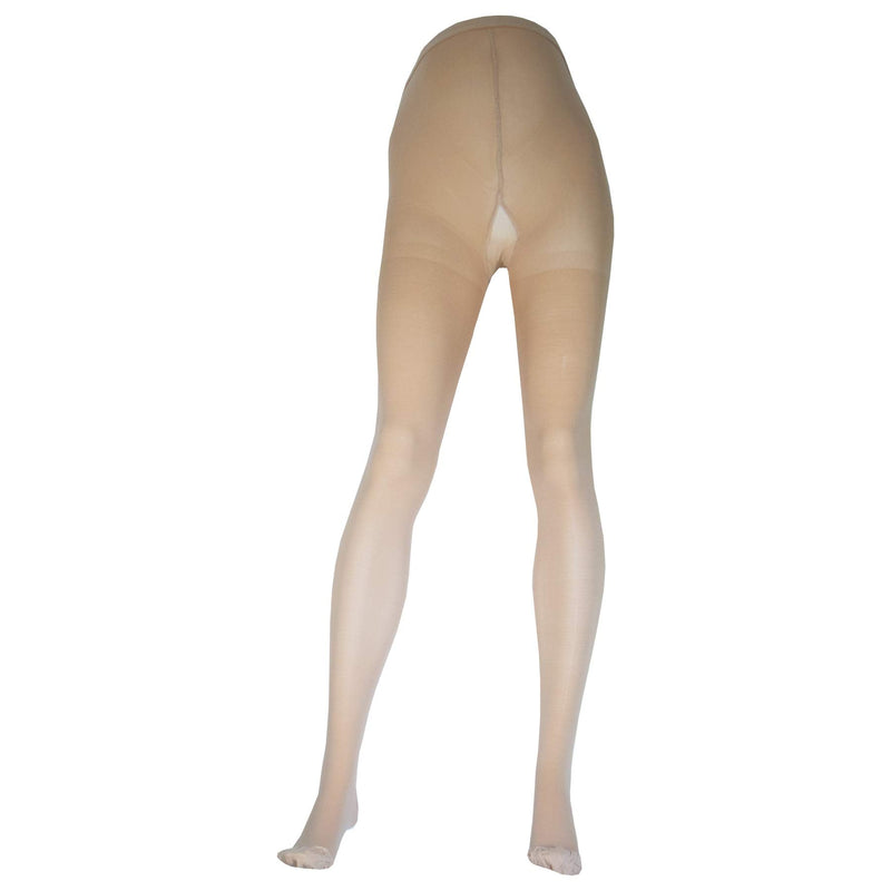 [Australia] - Truform 20-30 mmHg Compression Pantyhose, Plus Size Women's Support Tights Hosiery, Beige, Petite 