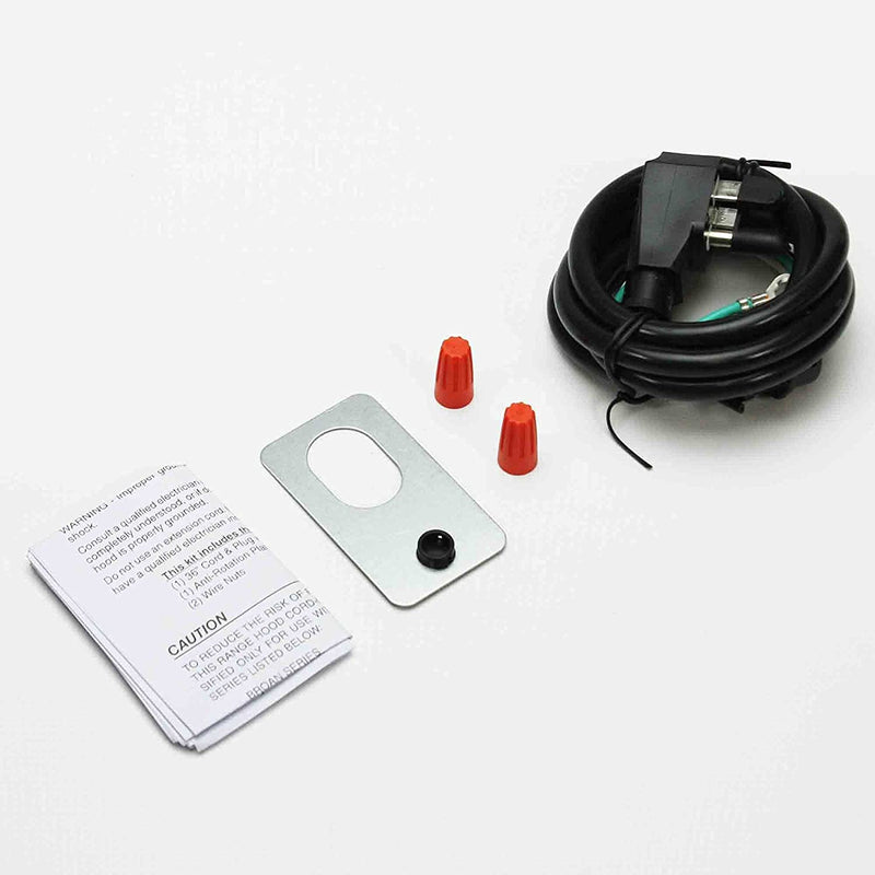 [Australia] - HCK44 Power Cord Kit, Compatible with Broan, Also Compatible with Whirlpool W10831110, HOODPT2R, by Endurance Pro 