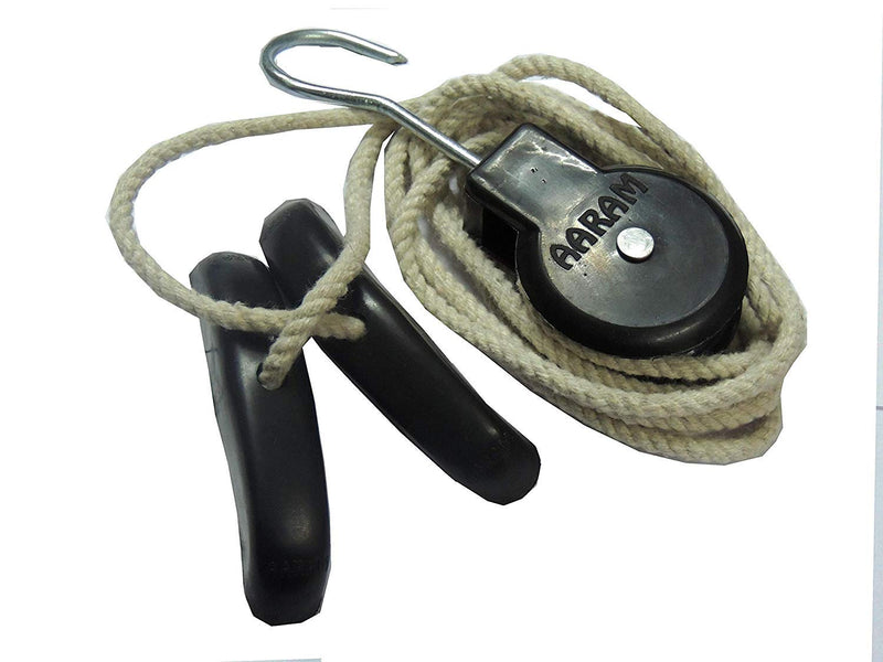 [Australia] - AARAM Overhead Hand Shoulder Pulley Equipment Kit W/Rope for Home Gym Exercise & Physical Therapy 