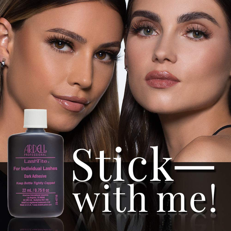 [Australia] - Ardell Professional Lashtite For Individual Eyelash Dark Adhesive 22ml / 0.75 fl.oz. 