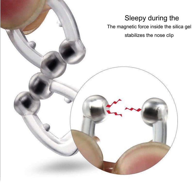 [Australia] - Snoring Solution Anti Snore Nose Clip Anti snoring Device Silicone Magnetic Effective-Easy Stop Snoring Solution Professional Sleeping Aid Relieve Snore for Men Women (5pcs) 