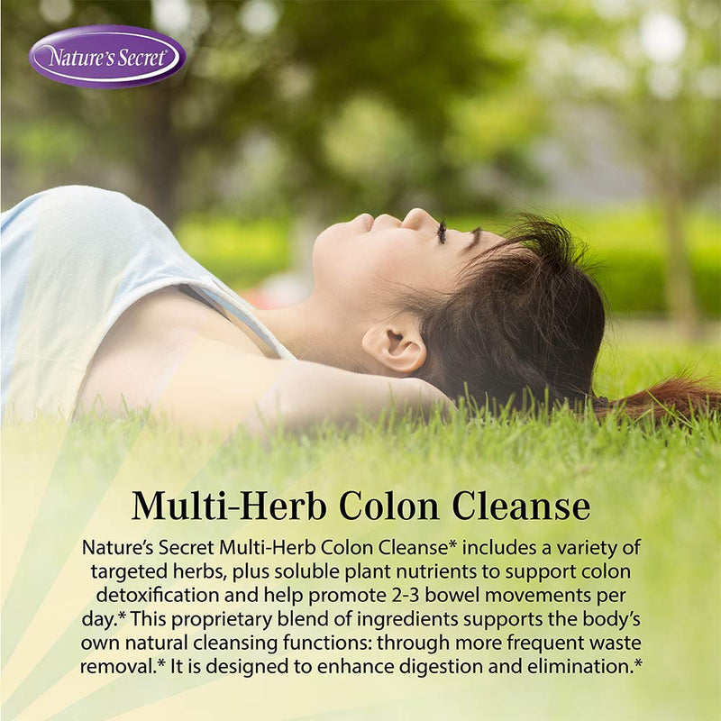 [Australia] - Nature's Secret Multi-Herb Colon Cleanse, 275 Tablets 