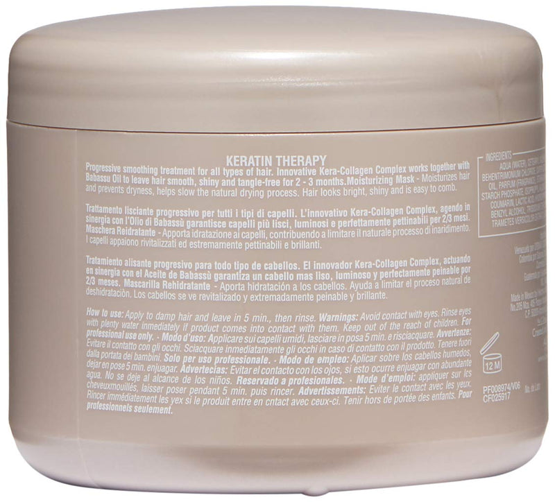 [Australia] - Alfaparf Milano Keratin Therapy Lisse Design Rehydrating Mask, 500 ml 