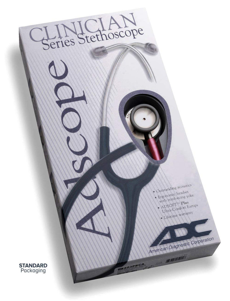 [Australia] - ADC - 618P Adscope Adimals 618 Pediatric Clinician Stethoscope With Tunable AFD Technology, Lifetime Warranty, Pink 