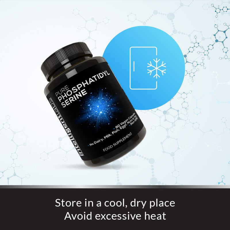 [Australia] - Intelligent Labs Phosphatidylserine 100mg, 100% Soy Free, Pure Phosphatidylserine from Sunflower Lecithin 