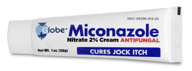 [Australia] - Globe Miconazole Nitrate 2% Antifungal Cream, Cures Most Athletes Foot, Jock Itch, Ringworm. 1 OZ Tube (3 Pack) 3 