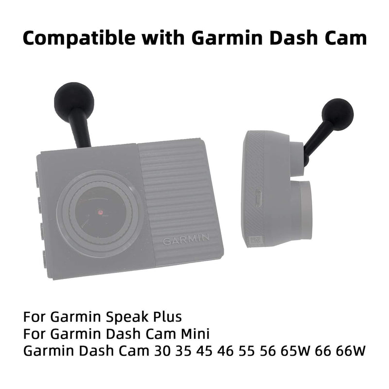 [Australia] - iSaddle for Garmin Dash Cam Holder - Suction Mount Holder for Garmin Speak Plus Dash Cam Mini 30 35 45 46 55 56 65W 66 66W Nuvi Drive Drivesmart Dezl Zumo Driveassist DriveLuxe StreetPilot RV GPS Suction Cup Mount 