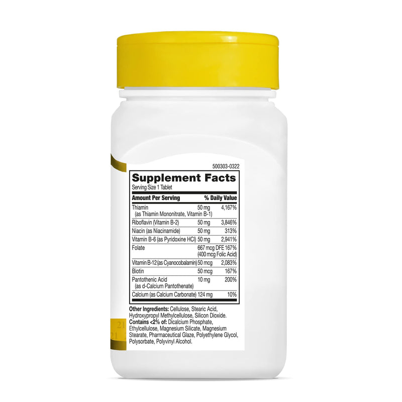 [Australia] - 21st Century B 50 Complex Prolonged Release Tablets, 60 Count (Pack of 1) 