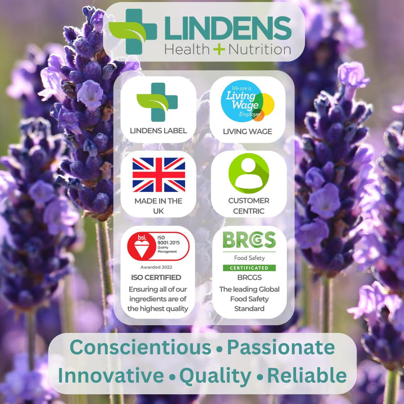 [Australia] - Lindens Calcium 400mg Tablets with Vitamin D3-100 Tablets - Contributes to Normal Muscle Function, Bones, Teeth and Digestion - 50 Days - UK Manufacturer, Letterbox Friendly 