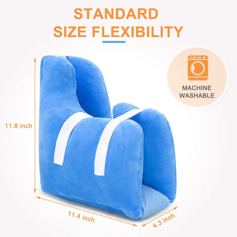 [Australia] - Heel Protector Cushion for Pressure Sores Foot Heel Protectors Offloading Boot for Diabetic Foot Ulcers Heel Protector Pillow for Bed Sores with Cooling Gel Pack Pressure Relieving Cushion 