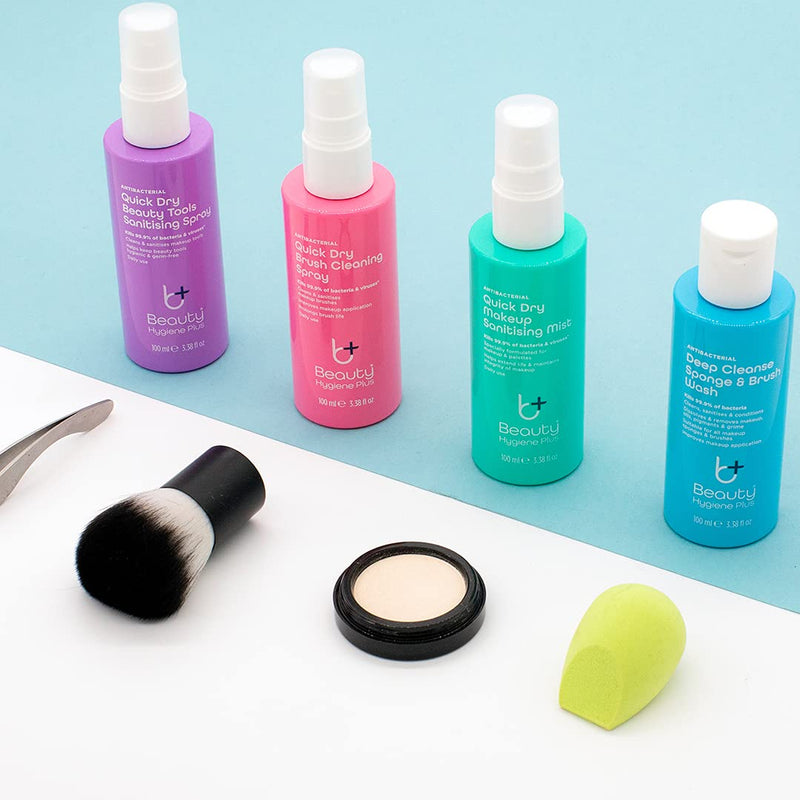 [Australia] - Beauty Hygiene Plus Essentials makeup brush and palette cleaner Antibacterial & Antiviral Quick Dry Conditioning 