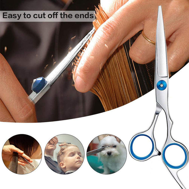 [Australia] - Hair Cutting Scissors Stainless Steel Professional Hairdressing Scissors,11 Pcs Hair Scissors Set,Barber ScissorsWomen Men Professional Hair 