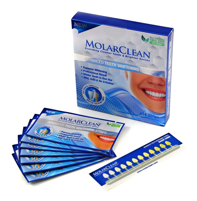 [Australia] - Molarclean Advanced Teeth Whitening Strips 