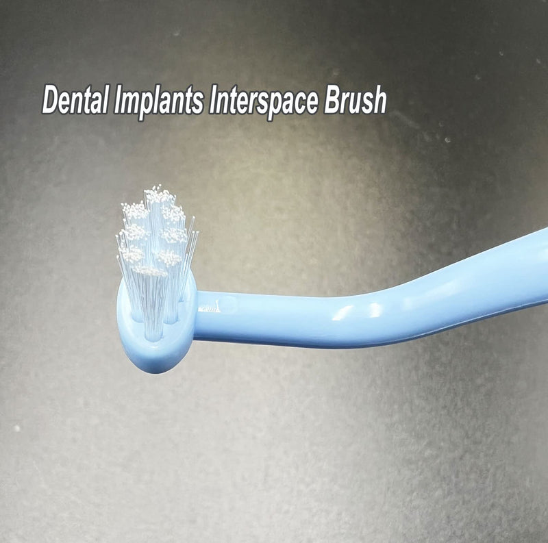 [Australia] - Orthodontic Toothbrush Small Tuft Toothbrush Tiny Compact Interspace Brush for Dental Implants, Braces and Teeth Detail Cleaning, 4 Pieces (4 Colors D) D-1 
