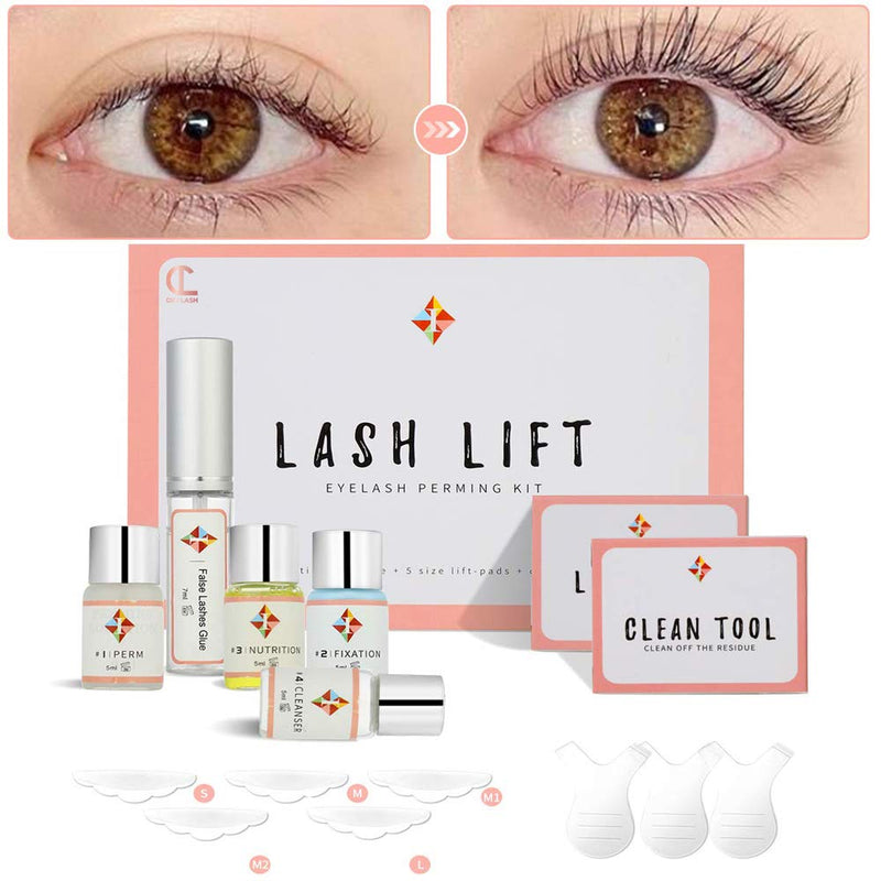 [Australia] - Lash Lift For Perming, Curling and Lifting Eyelashes | Semi Permanent Salon Grade Supplies For Beauty Treatments | Includes Eye Shields, Pads and Accessories 