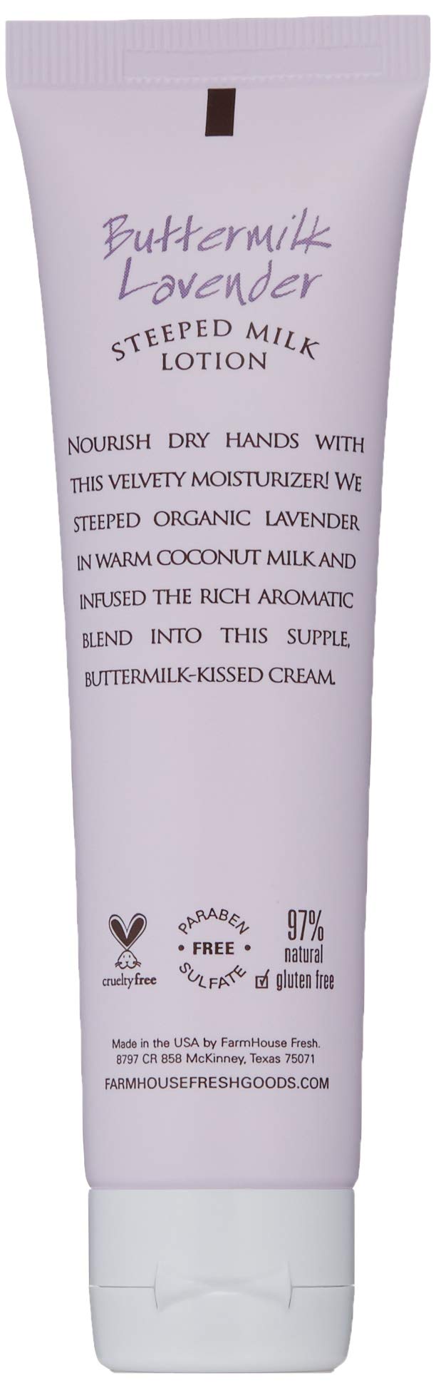[Australia] - FarmHouse Fresh Buttermilk Lavender Steeped Milk Lotion, 2.4 Fl Oz 