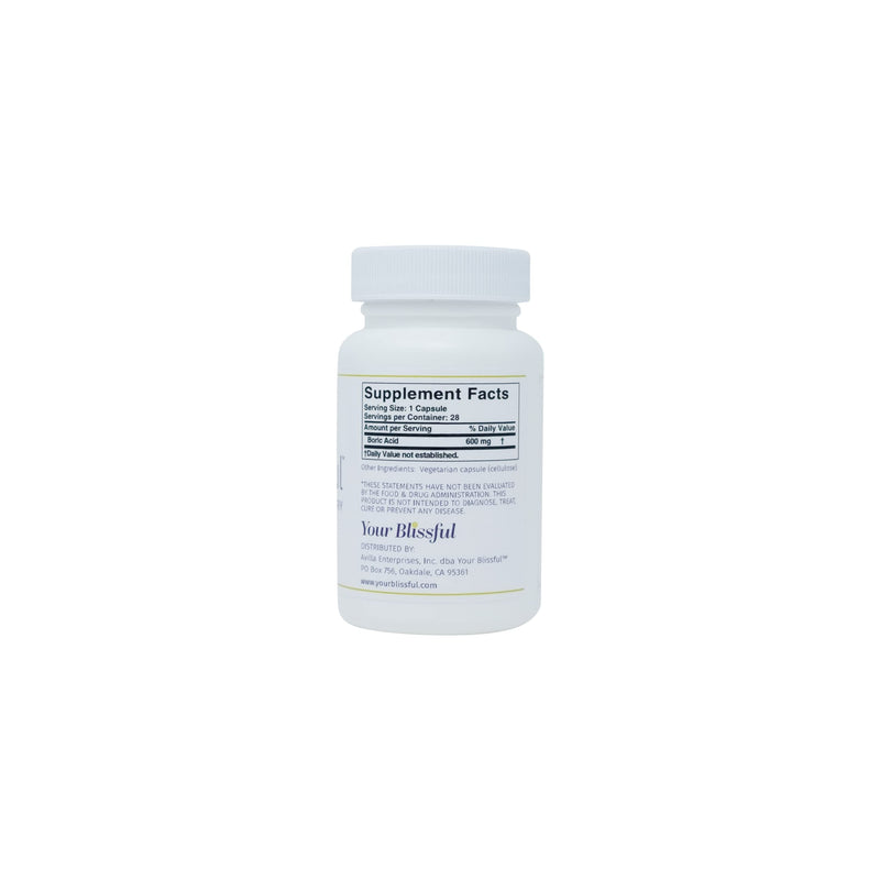 [Australia] - V-Blissful Boric Acid Suppositories - Intimate Support for Women - Supports Vaginal Health & Promotes Healthy pH Balance - 28 Suppositories for Women - Made in The USA 