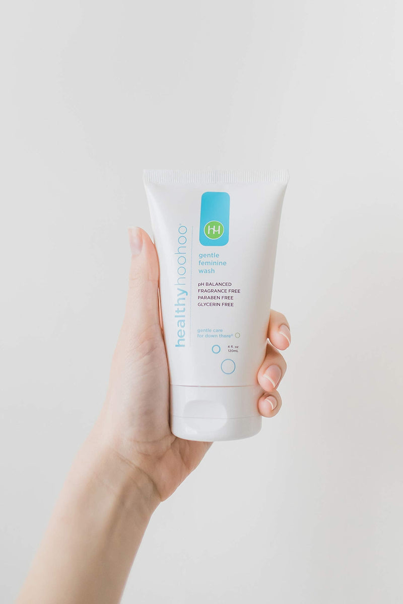 [Australia] - healthy hoohoo Gentle Feminine Wash - Fragrance-free and All Natural (4 fl oz) 