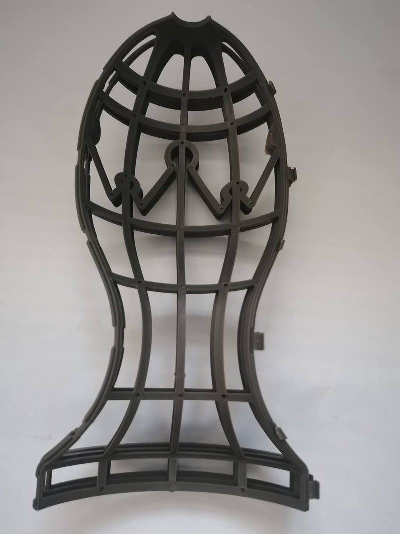 [Australia] - UK: 1 Collapsible Wig Transporter Hat Display Stand Mannequin Dummy Head Scarf Holder. Hat, glasses, Wig 