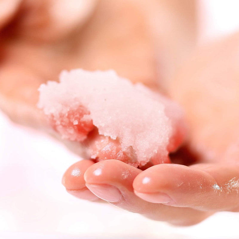[Australia] - PraNaturals Dead Sea Salt with Peach & Honey Body Scrub 500G ‚Äì Hydrating & Moisturising, With natural oils & minerals, Softening & nourishing, Sweet fruity fragrance, No Parabens, Vegan & Cruelty Free 