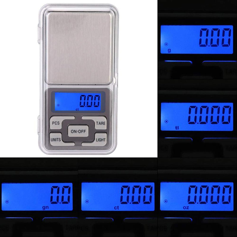 [Australia] - Portable Scale Electronic Scale Pocket Scale Digital Scale Digital Portable for Home(100g) 100g 