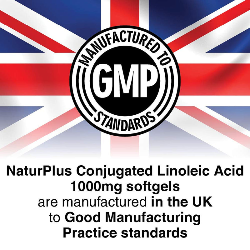 [Australia] - Conjugated Linoleic Acid 1000mg 365 Capsule Softgels (CLA) Supplement, Omega 6 High Strength CLA Softgels by NaturPlus 