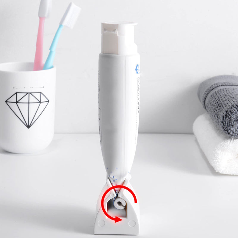 [Australia] - NC 2pcs Rolling Tube Toothpaste Squeezer Frosted Handles, Saves Toothpaste Creams, Eco-Friendly Manual Toothpaste Squeezer, Bathroom Accessories 