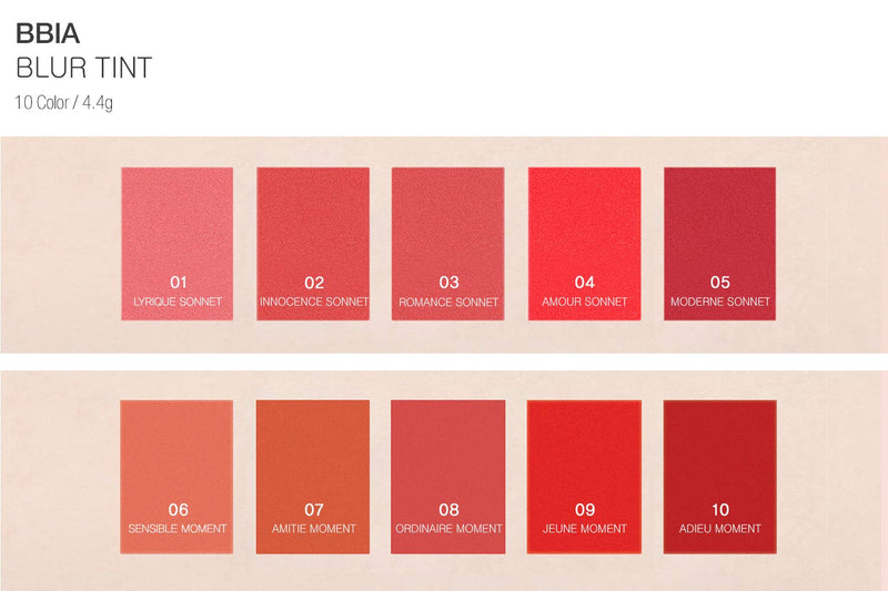 [Australia] - BBIA Blur Tint Series 1, Rose MLBB (03 ROMANCE SONNET) 0.16 Ounce 03 ROMANCE SONNET 