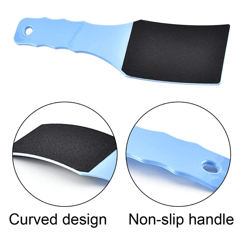 [Australia] - 2 Pcs Foot Files Foot Pedicure Tool Grit Exfoliation Removes Dead Skin Foot Rasp for Both Wet and Dry Cracked Feet 