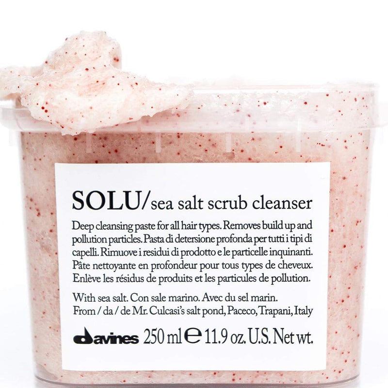 [Australia] - Davines Essential hair care Solu Sea salt scrub cleanser 250ml 