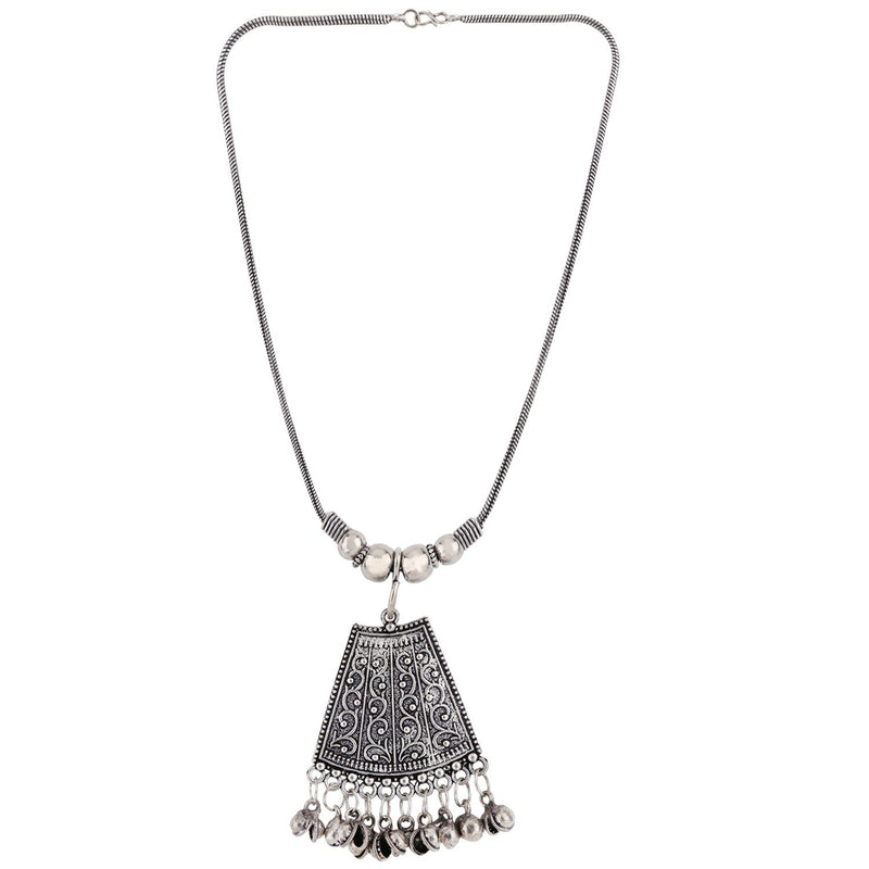 [Australia] - Efulgenz Indian Vintage Retro Ethnic Gypsy Oxidized Tone Boho Necklace Jewellery for Girls and Women 