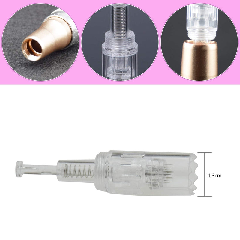 [Australia] - TBPHP Microneedling Derma Pen Screw Needle Cartridge 24pin For microneedle cartridge for Electric Microneedle TBPHP P10/P20 derma pen(10 pcs 24 Tips) 24 pin 