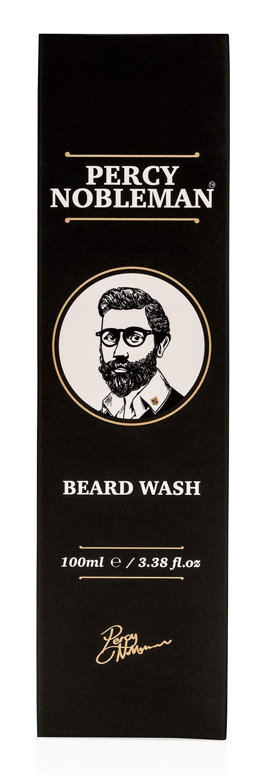 [Australia] - Percy Nobleman Beard Wash A Natural 95% Organic Soap / Shampoo & Conditioner for Men 